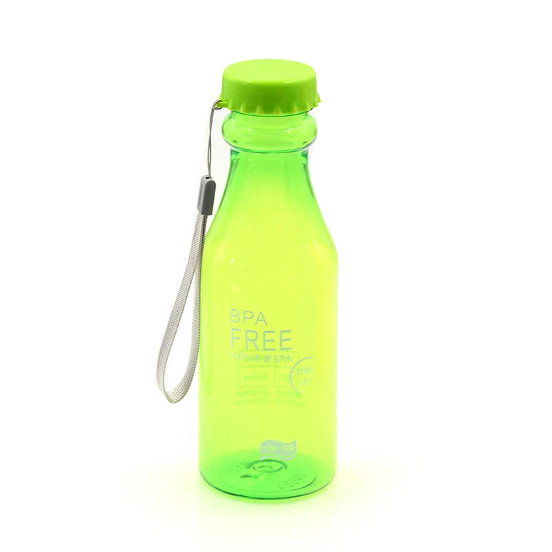 480ml Plastic Cute Yogurt Water Bottle | Yakult Shape Kawaii Milk Carton Shaker