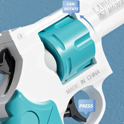 Revolver Water Gun Toys | Summer Outdoor Beach Pool Toy for Kids