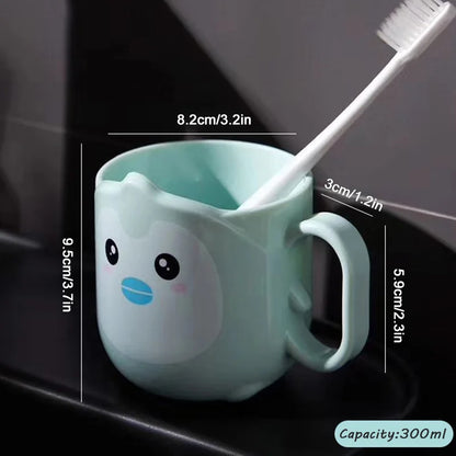 Cartoon Plastic Cup for Kids | Lightweight Shatter-Proof Travel Mug 330ml