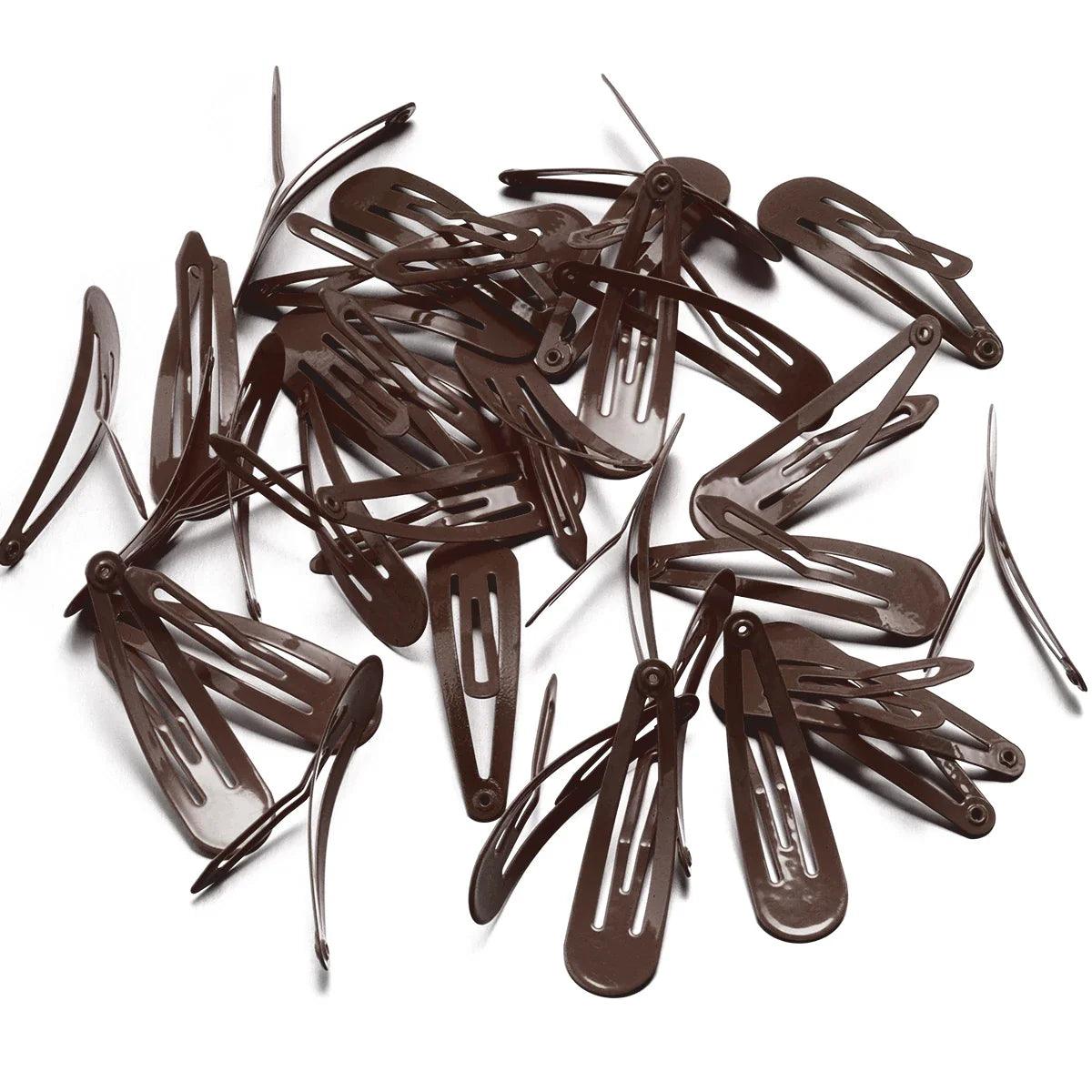 50-Pack Metal Candy Color BB Hair Clips – Waterdrop Hairpins for Kids, Girls & Women | Y2K
