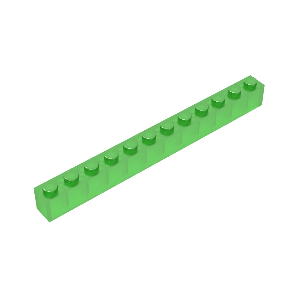 Gobricks GDS-538 Brick 1 x 12 | Compatible Building Block Pieces for DIY Construction
