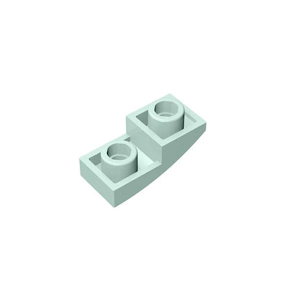 Gobricks GDS-795 Slope, Curved 2 x 1 Inverted | Compatible Building Block for DIY Projects