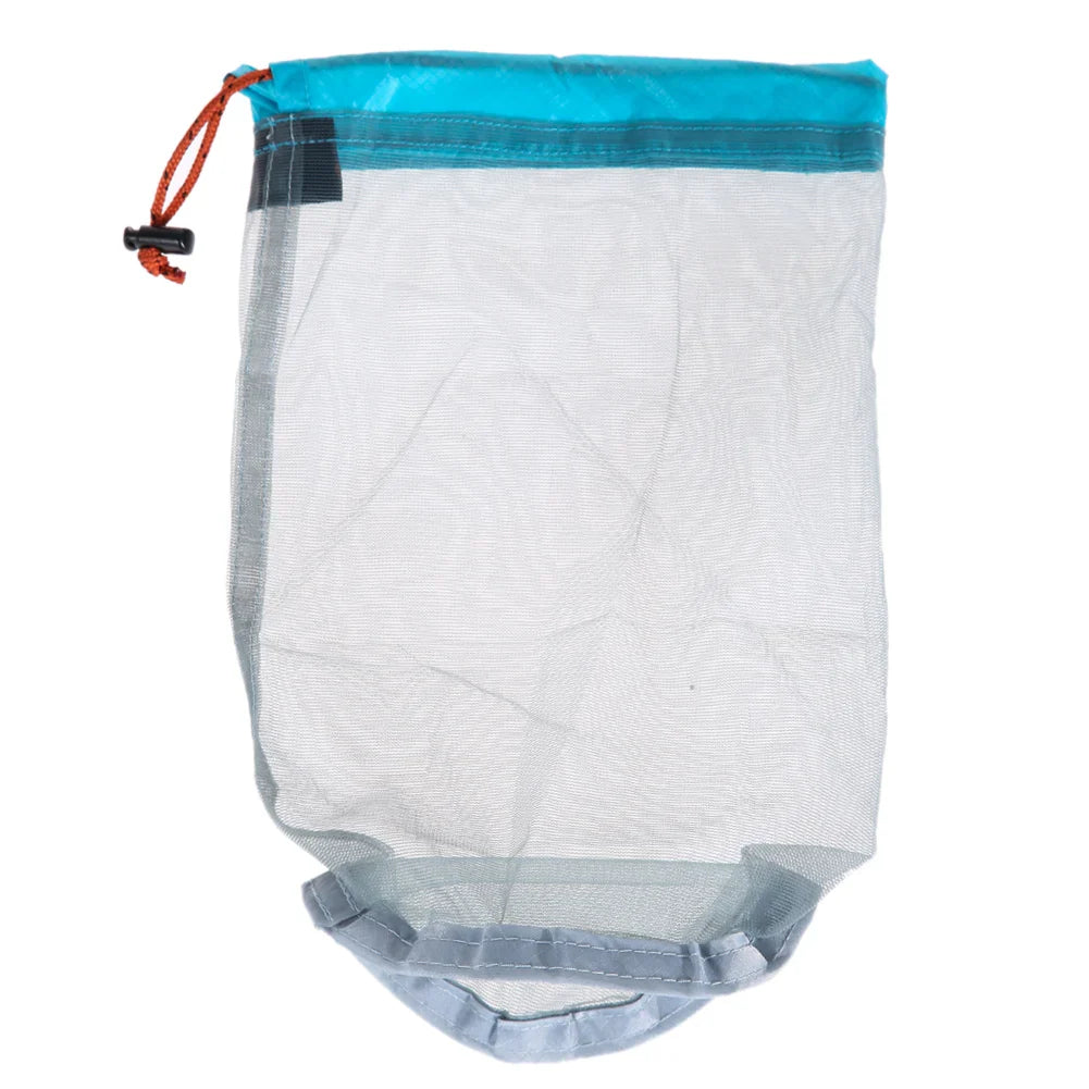 Ultralight Mesh Drawstring Stuff Sack | Camping & Travel Storage Bag
