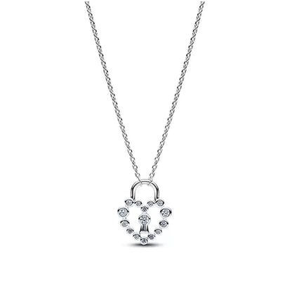 925 Sterling Silver Butterfly Heart Necklace and Earrings Set | Fine Jewelry for Women