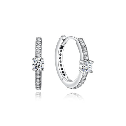 925 Sterling Silver Earrings | Women's Trendy Stud and Hoop Jewelry with Cubic Zirconia