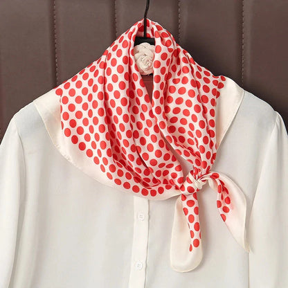 Luxury Satin Silk Square Scarf – Shawl, Hijab & Fashion Wrap 2023