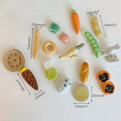 On sell Ceramic Vegetable Shape Chopsticks Holder Chopsticks Holder Stand Practical Fashion Kitchen Tableware Chopsticks Holders