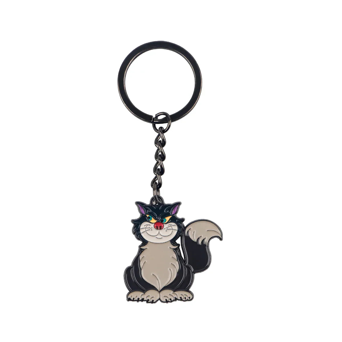 Vintage Motorcycle Keychain | Cartoon Metal Keyring for Backpack