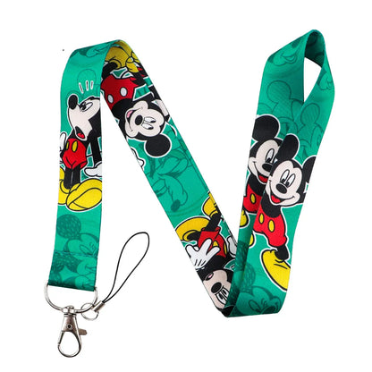 Cartoon Animal Keychain Lanyard | Anti-Lost Rope Strap for Keys