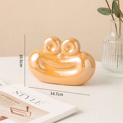 Unique Sausage-Shaped Decorative Ceramic Home Decoration Ornaments Creative Kitchen Living Room Decor Accessories