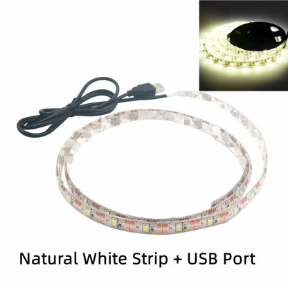 5V USB LED Strip Lights | Flexible Home TV Background Lighting