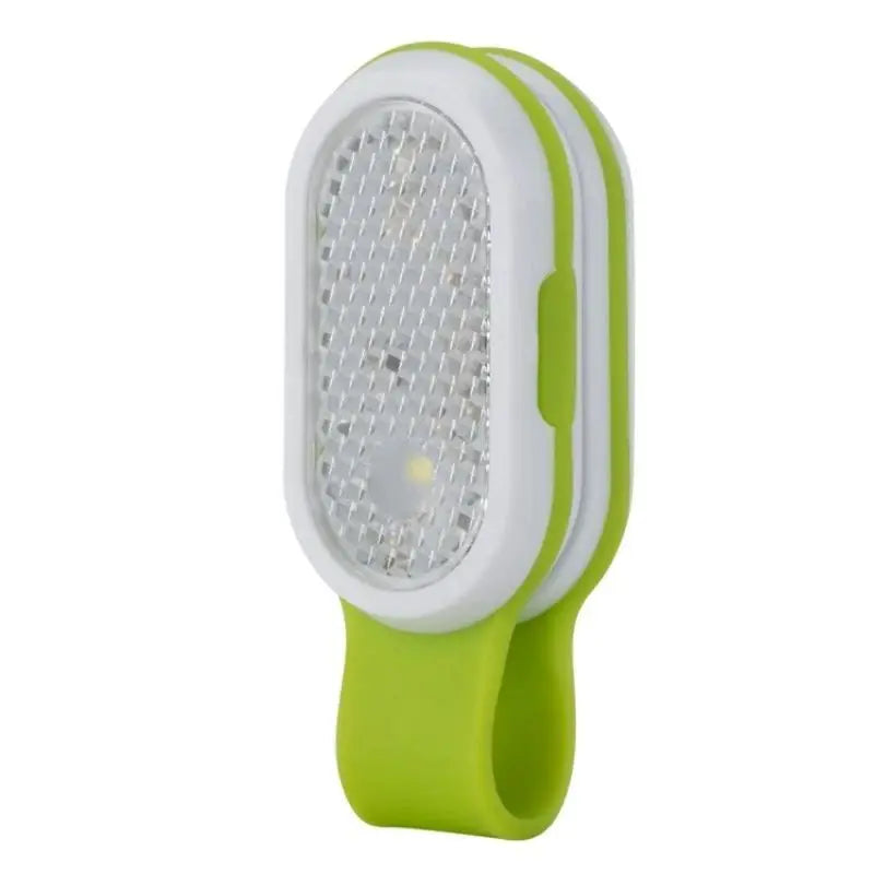 Outdoor Portable LED Collar Clip Lamp | Hands-Free Mini Night Light Flashlight for Camping and Hiking