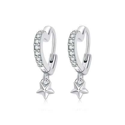 925 Sterling Silver Earrings | Women's Trendy Stud and Hoop Jewelry with Cubic Zirconia