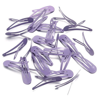 50-Pack Metal Candy Color BB Hair Clips – Waterdrop Hairpins for Kids, Girls & Women | Y2K