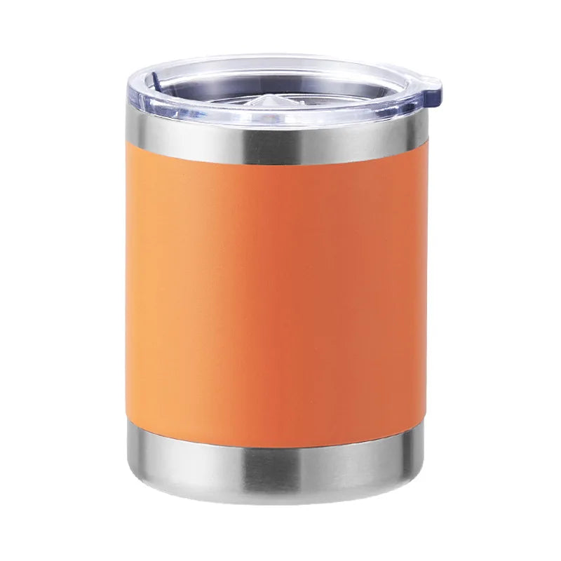 Double Wall Car Coffee Mug 10oz | Insulated Stainless Steel Thermos Flask