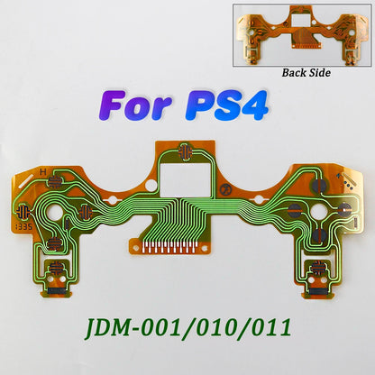 1Pc Button Ribbon Circuit Board for PS3 PS4 Pro PS5 Controller | Conductive Film Keypad Flex Cable Replacement