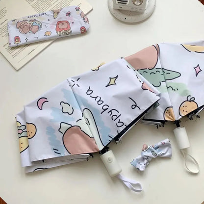 Kawaii Capybara Umbrella