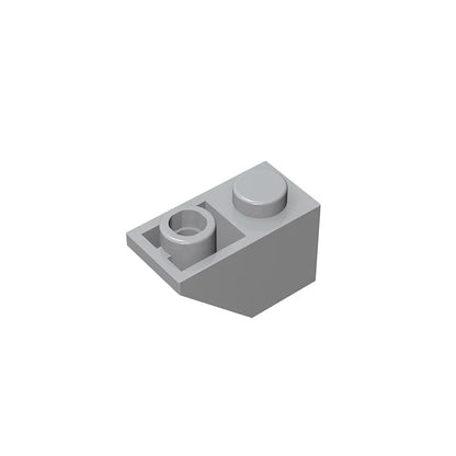 Gobricks GDS-597 Slope, Inverted 45 2x1 | Compatible Building Block for DIY