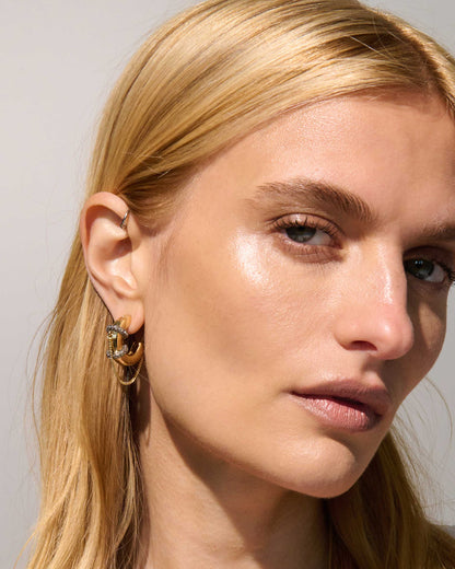 Molly Pavé Hoops