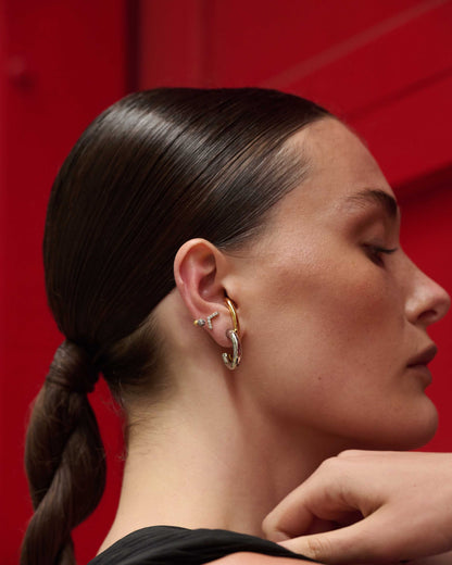 Marisa Hoops (Two-Tone)