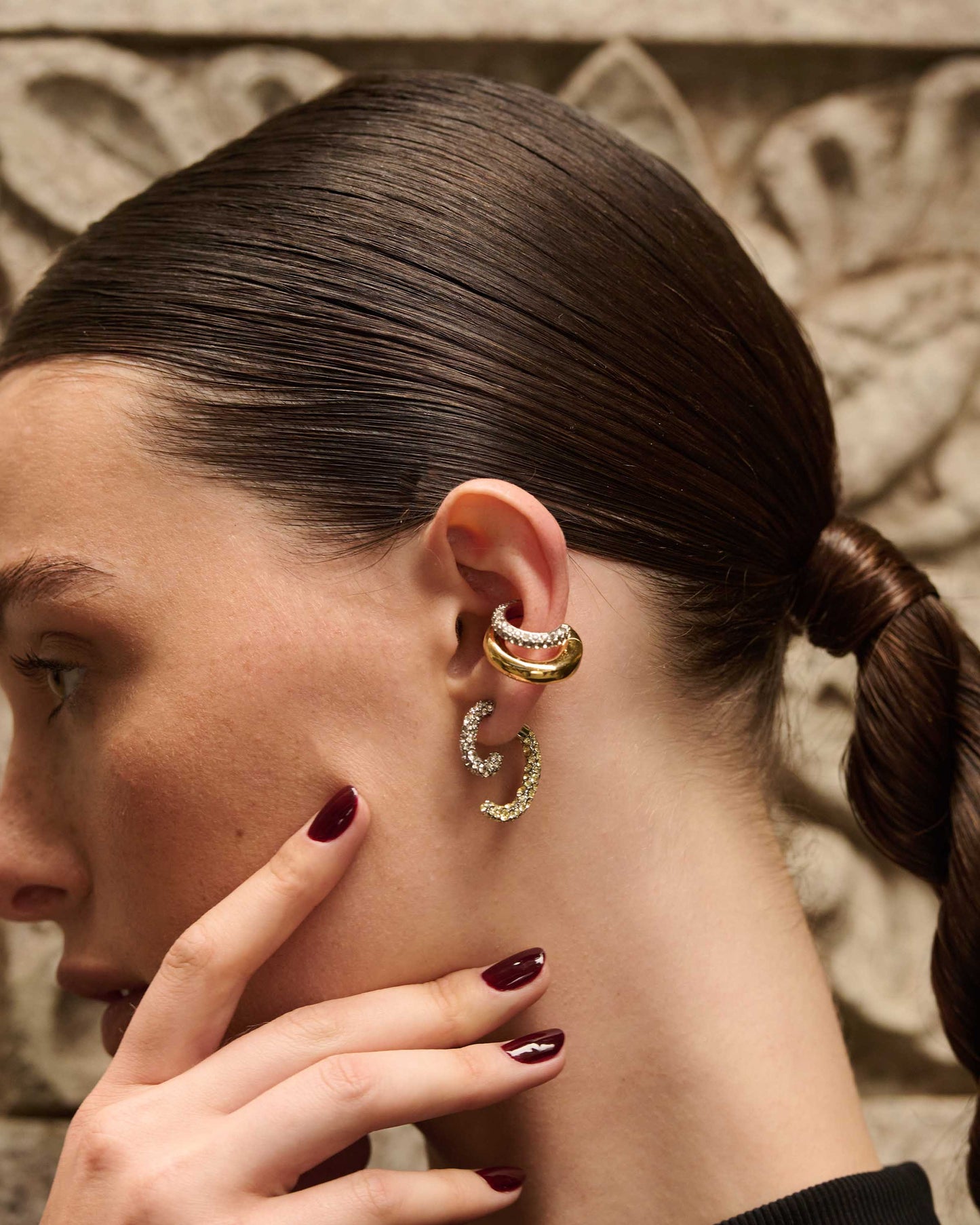 Vida Pave Ear Cuff