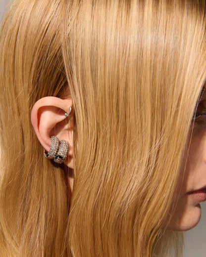Eva Ear Cuff Silver