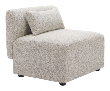 Simu Textured Fabric Middle Chair