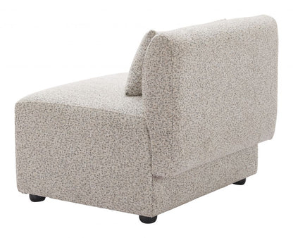 Simu Textured Fabric Middle Chair