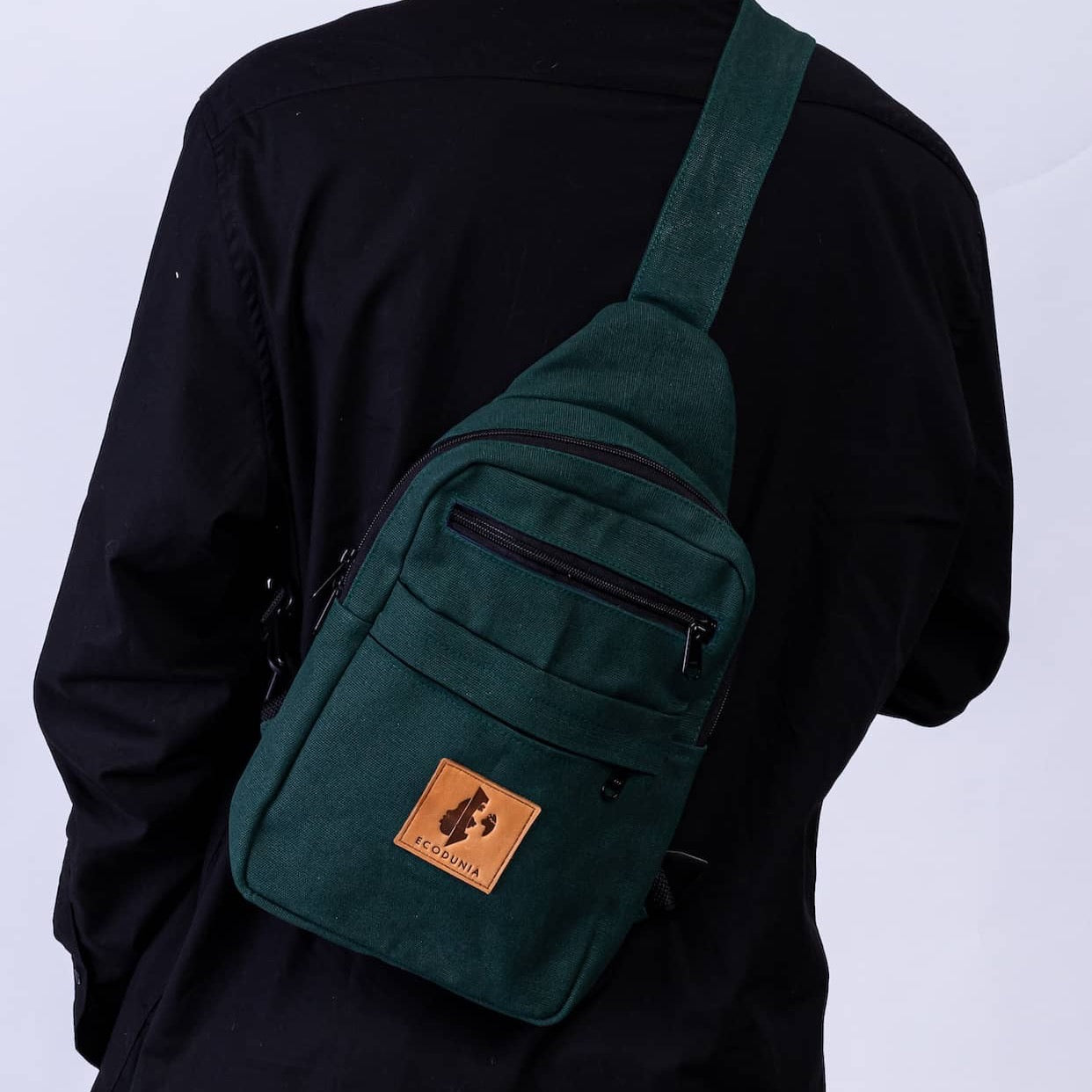 Large Canvas Crossbody Sling Bags |  Umoja