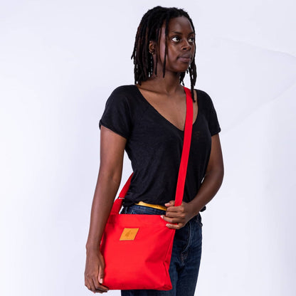 The Mini Amani Canvas Crossbody Bag Unisex