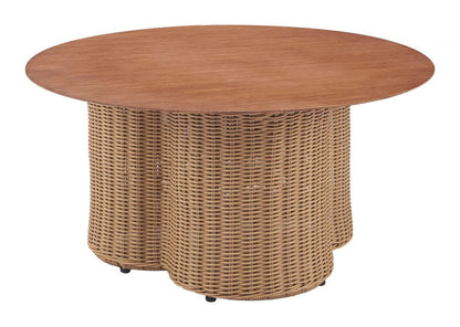 Soka Aluminum Round Outdoor Coffee Table