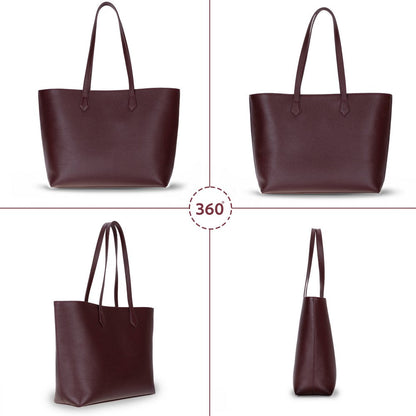 Solea Women’s Leather Bag – Genuine Leather Women’s Tote Shoulder Bag for Everyday Use | Minimal & Handcrafted