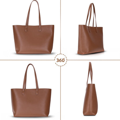 Solea Women’s Leather Bag – Genuine Leather Women’s Tote Shoulder Bag for Everyday Use | Minimal & Handcrafted