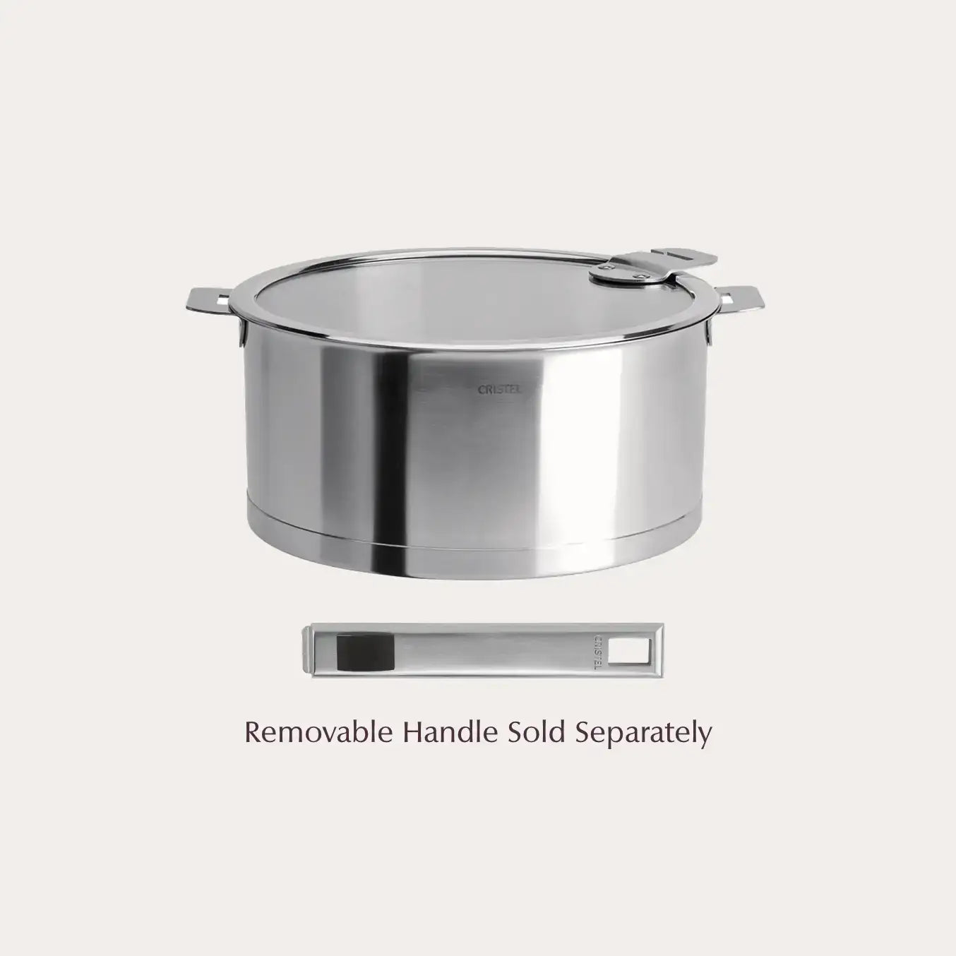 Stewpan with glass lid