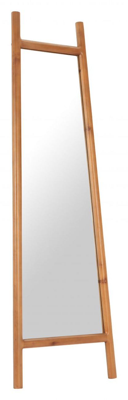 Stiga Natural Wooden Frame Floor Mirror