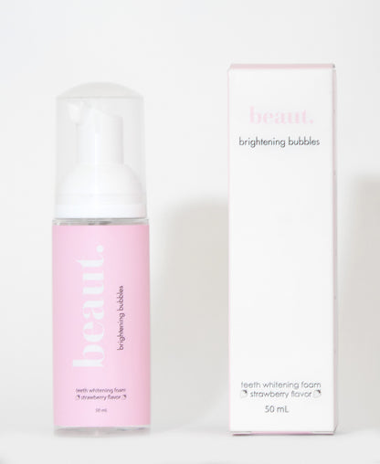 strawberry brightening bubbles