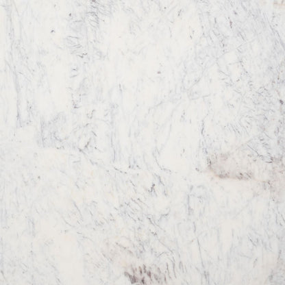 Strela White Marble Top Round Dining Table