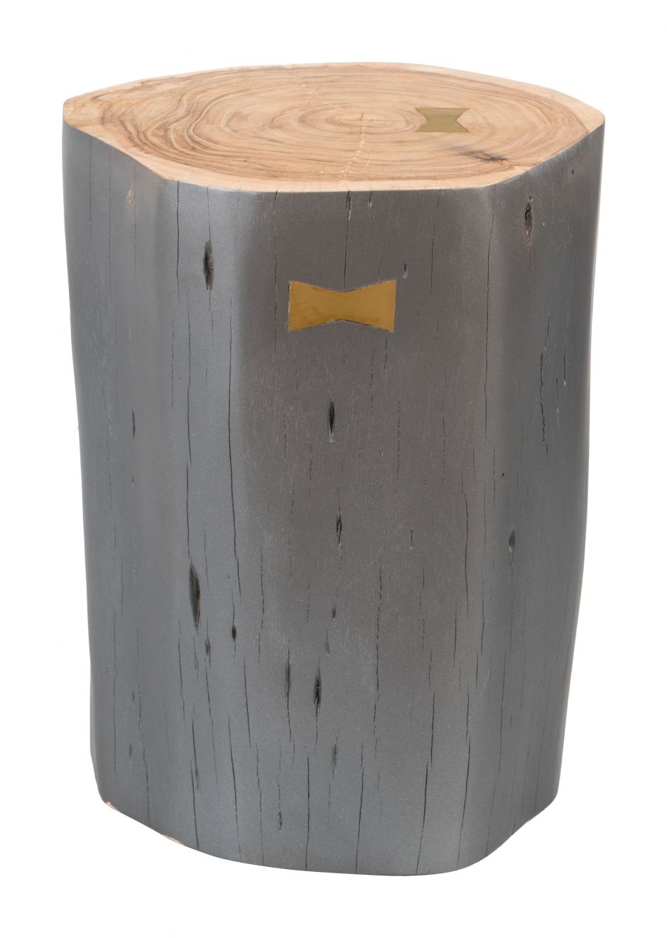 Sugra Wooden Grey End Table