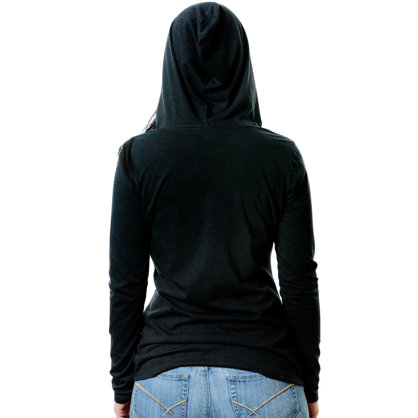 Hey Babe Tapered Long Sleeve Hoodie