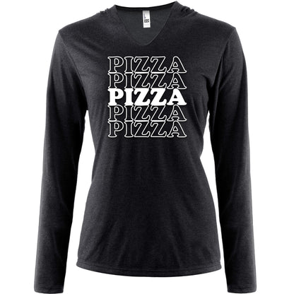 Pizza Pizza Pizza Pizza Pizza Tapered Long Sleeve Hoodie