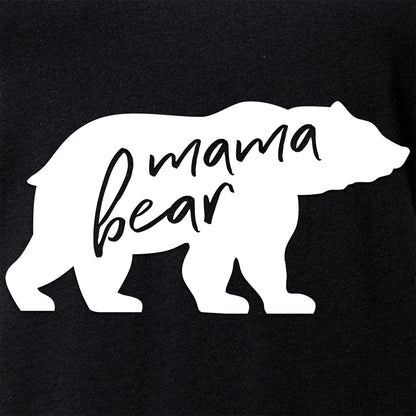 Mama Bear Tapered V-Neck Tee Shirt