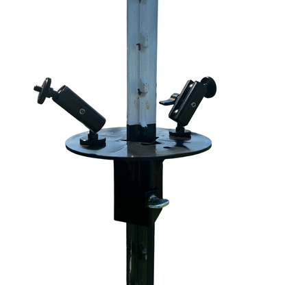 Patented T-Post Trail Camera Mount with 2 Articulating Arms