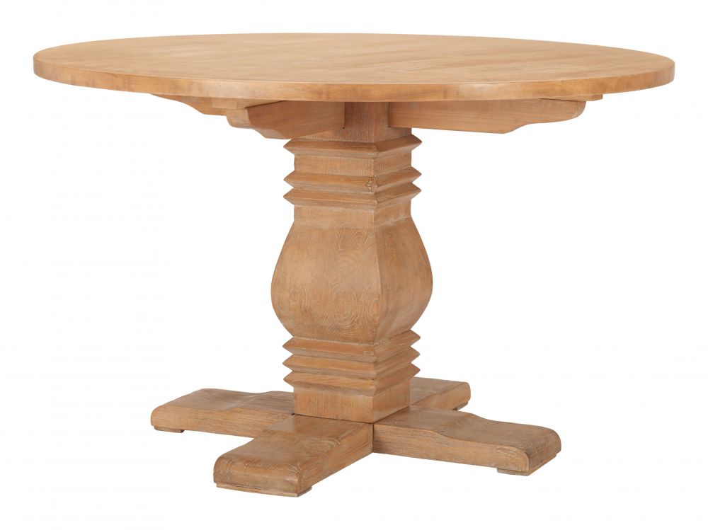 Tabi Solid Wooden Round Dining Table