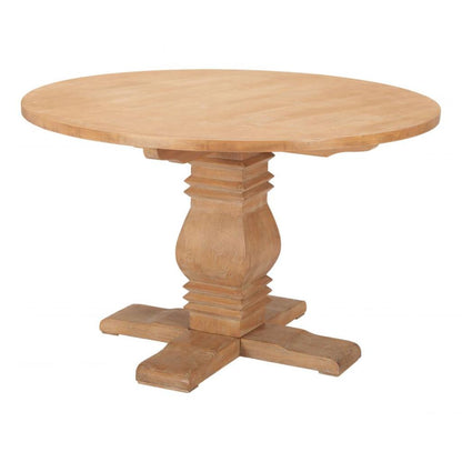 Tabi Solid Wooden Round Dining Table