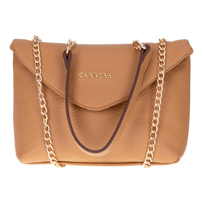 Carrera Lunera Women’s Leather Bag – Floater Leather Women’s Shoulder & Crossbody Bag with Chain Strap for Everyday Elegance | Minimal & Handcrafted