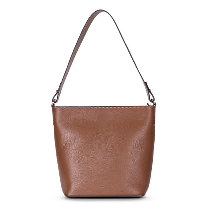 Elena Women’s Leather Tote Bag – Genuine Leather Shoulder Bag for Everyday Function | Minimal & Handcrafted