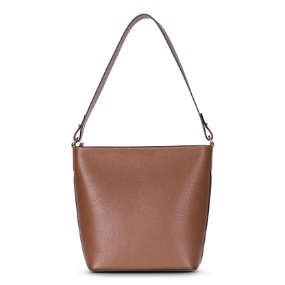 Elena Women’s Leather Tote Bag – Genuine Leather Shoulder Bag for Everyday Function | Minimal & Handcrafted