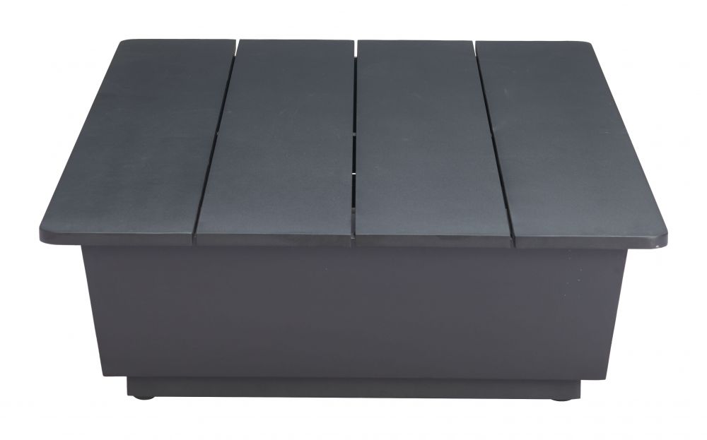Tien Aluminum Black Coffee Table