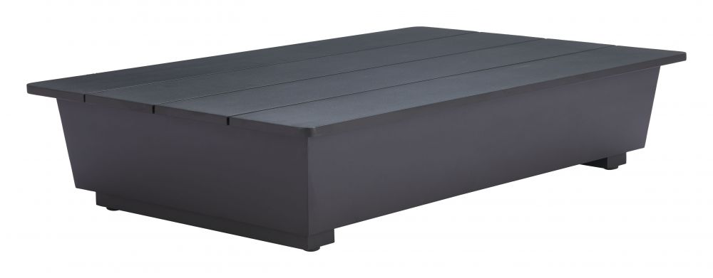 Tien Aluminum Black Coffee Table