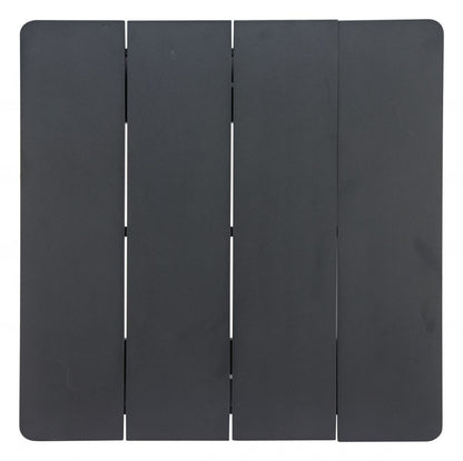 Tien Aluminum Square Side Table
